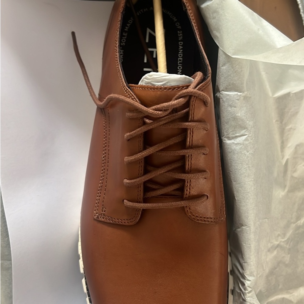 Cole Haan Brown Leather Oxfords Versatile Style
